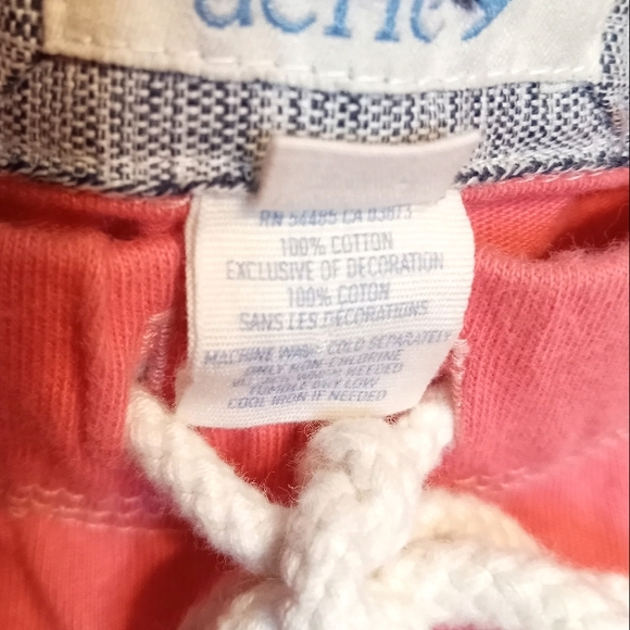 Aerie women's drawstring cotton lounge pants coral Size Medium - Picture 5 of 6